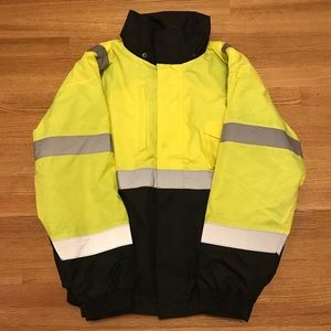 ML Kishigo 9670 Hi Vis Fleece Bomber Jacket XL